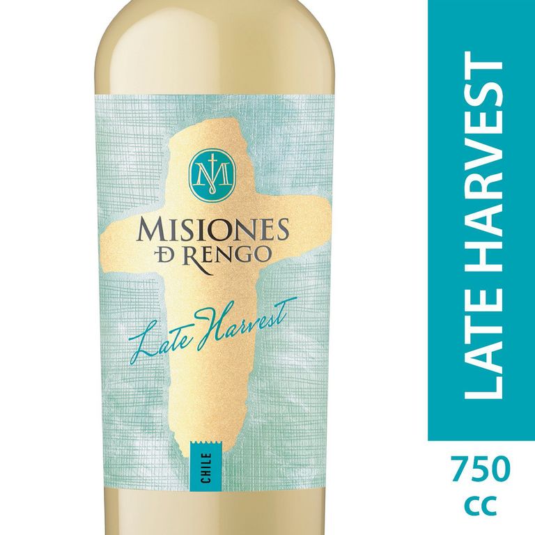 Vino Blanco Late Harvest Misiones de Rengo 12.1° 750 cc