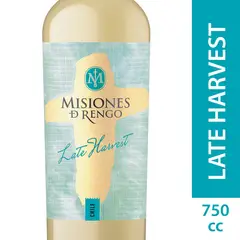 MISIONES DE RENGO - Vino Blanco Late Harvest 12.1° 750 cc