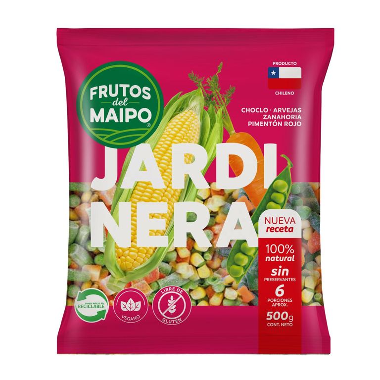 Ensalada Jardinera Congelada Frutos de Maipo 500 g