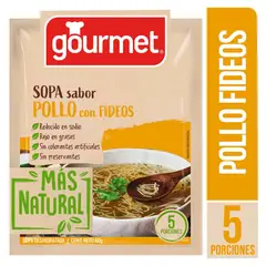 GOURMET - Sopa Pollo Fideos