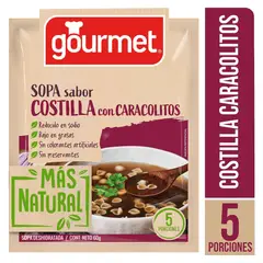 GOURMET - Sopa Costilla Caracolitos