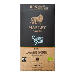 MARLEY COFFEE - Cápsulas de Café Descafeinado Simmer Down