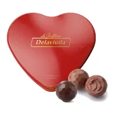 DELAVIUDA - Lata Bombones Chocolate Leche Avellana