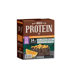 WILD PROTEIN - Pack de Barra de Cereal Sabor Naranja Bitter