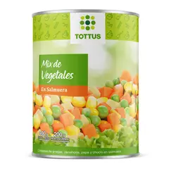 TOTTUS - Mix de Verduras Tottus 400 g