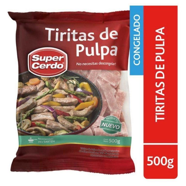 Tiritas de Cerdo Congeladas - Tottus - $4.590