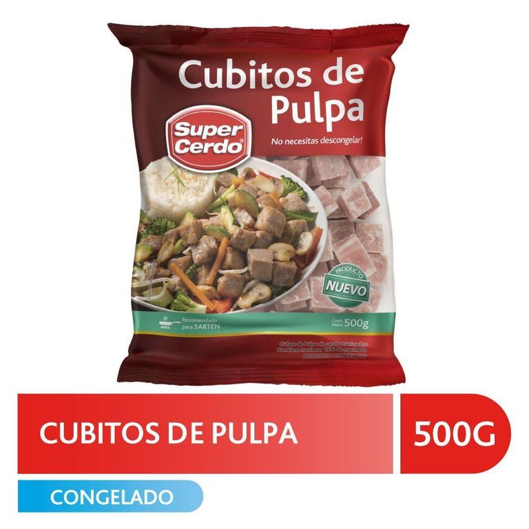 Cubitos de Cerdo Congelados - Tottus - $4.690