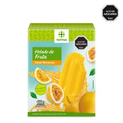 TOTTUS - PALETA HELADO MARACUYA TOTTUS PACK408G