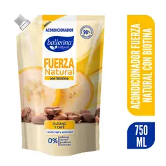 BALLERINA - Acondicionador Fuerza Natural Platano y Café