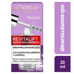 DERMO EXPERTISE - Serum de Ojos Revitalift Ácido Hialurónico + Cafeína