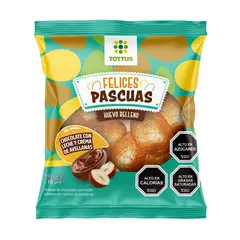 TOTTUS - Huevitos de Chocolate con Leche y Avellanas Tottus 110 g