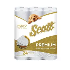 SCOTT - Papel Higiénico Premium 19 mts
