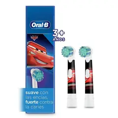 ORAL B - Cabezales Repuesto Cepillo Dientes Eléctrico Disney Cars