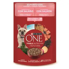 PURINA ONE - Alimento Húmedo para Perro Adultos y Cachorros Superfoods
