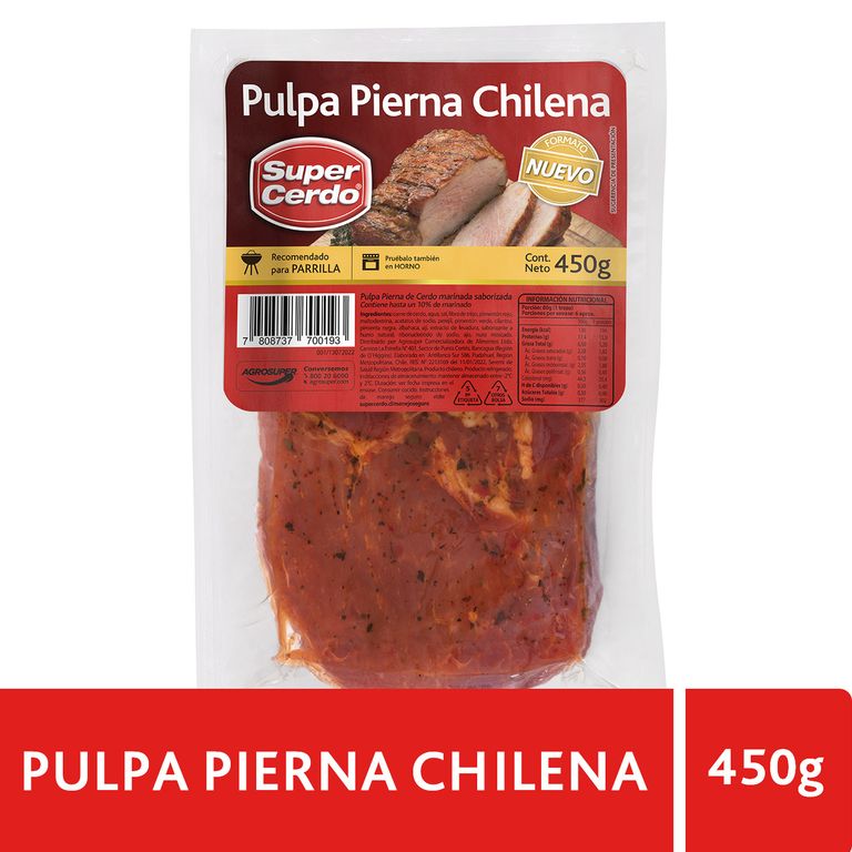 Pulpa de Cerdo a la Chilena - Tottus - $4.290
