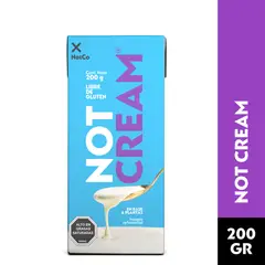 NOT CREAM - Sucedáneo Crema de Leche a Base de Plantas