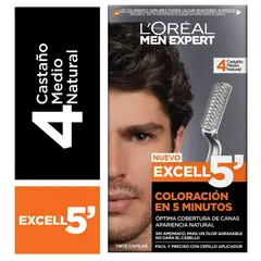 EXCELL 5 - Tintura 5 Tono 4 Castaño Medio Natural