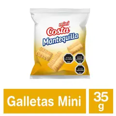 COSTA - Galletas Mini Mantequilla