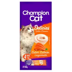 CHAMPION CAT - Delicias para Gato Sabor Salmón