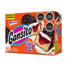 MARINELA - Pack Gansito 4 Porciones