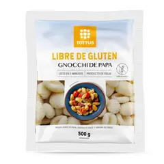 TOTTUS - GNOCCHI LIBRE GLUTEN TOTTUS LIFE 500 G