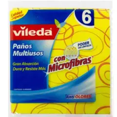 VILEDA - Paño Multiuso 6 Un