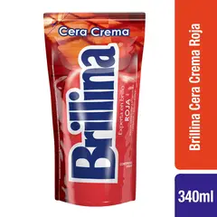 BRILLINA - CERA CREMA ROJA 340 CC
