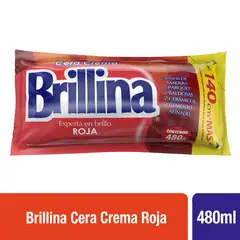 BRILLINA - CERA CREMA ROJA 480 CC