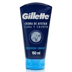 GILLETTE - Crema de Afeitar Gillette Cara y Cuerpo