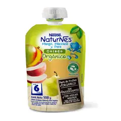 NATURNES - Pouch Orgánico Sabor Mango, Manzana y Pera