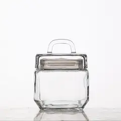 CASA JOVEN - CANISTER VIDRIO CUADRADO 900ML