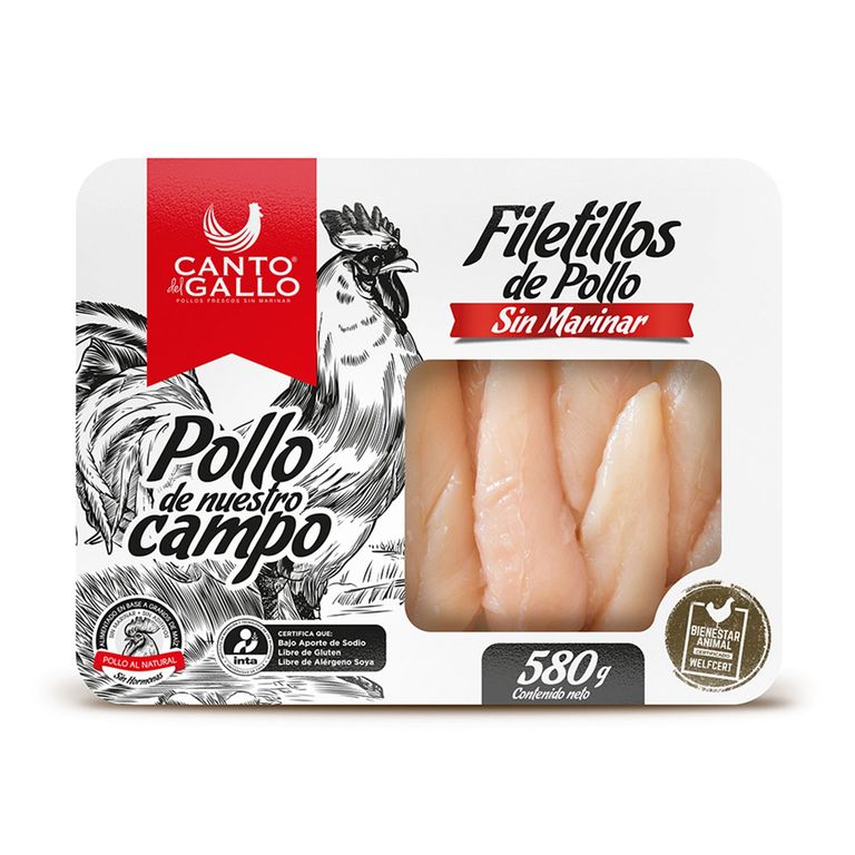 Filetillo de Pollo - Tottus - $5.290