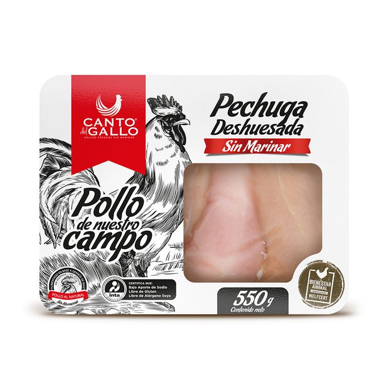 Pechuga Deshuesada de Pollo - Tottus - $4.790
