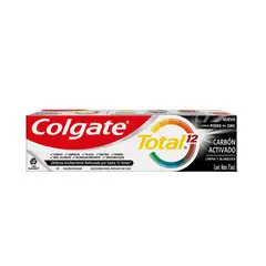 COLGATE - Pasta de Dientes Total 12 Carbón