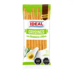 IDEAL - GRISINES ROMERO OLIVA 120G IDEAL