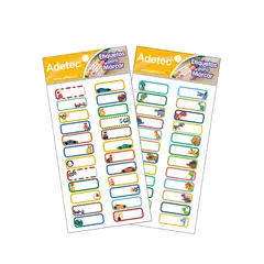 ADETEC - Etiquetas Escolares Para Marcar 44X13 Mm 1 H