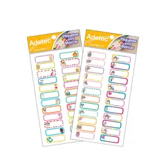 ADETEC - Etiquetas Escolares Para Marcar 44X13 Mm 1 H