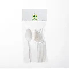 TOTTUS - Set Cucharas  Plastico 12 Un