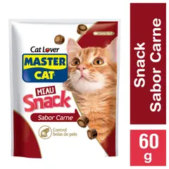 MASTER CAT - Snack para Gato Sabor Carne 60 g