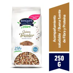 BANQUETE - Quinoa Tricolor Blanca, Roja y Negra