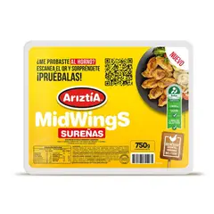 ARIZTIA - Ala Media Pollo Sureña Ariztia 750 g