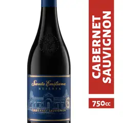 SANTA EMILIANA - Vino Tinto Cabernet Sauvignon Santa Emiliana Reserva13.5° 700 cc
