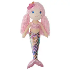 CREATION - Muñeca de Trapo Sirena Rosa 40 Cm