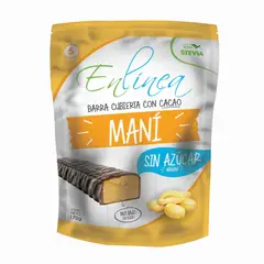 EN LINEA - Barra de Maní Cubierta con Cacao