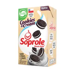 SOPROLE - Leche Semidescremada Sabor Cookies and Cream 1 L