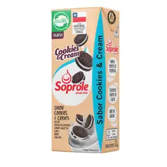 SOPROLE - Leche Semidescremada Cookies and Cream Soprole 200 ml