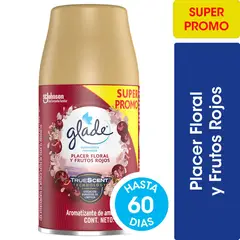 GLADE - Super Promo Repuesto de Ambientador Automático Placer Floral y Frutos Rojos