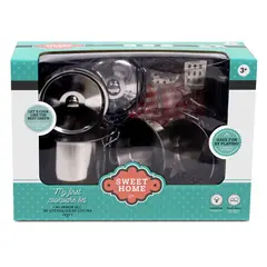 SWEET HOME - SET DE COCINA METALICO 9PZAS.