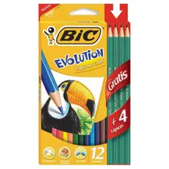 BIC - Lapices Evolution 12+4 Graf Ds-16