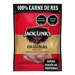 JACK LINKS - CARNE SECA ORIGINAL 25G UND
